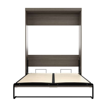 Bestar - Pur 65W Queen Murphy Bed in Bark Grey - 26184-47 veiw 8