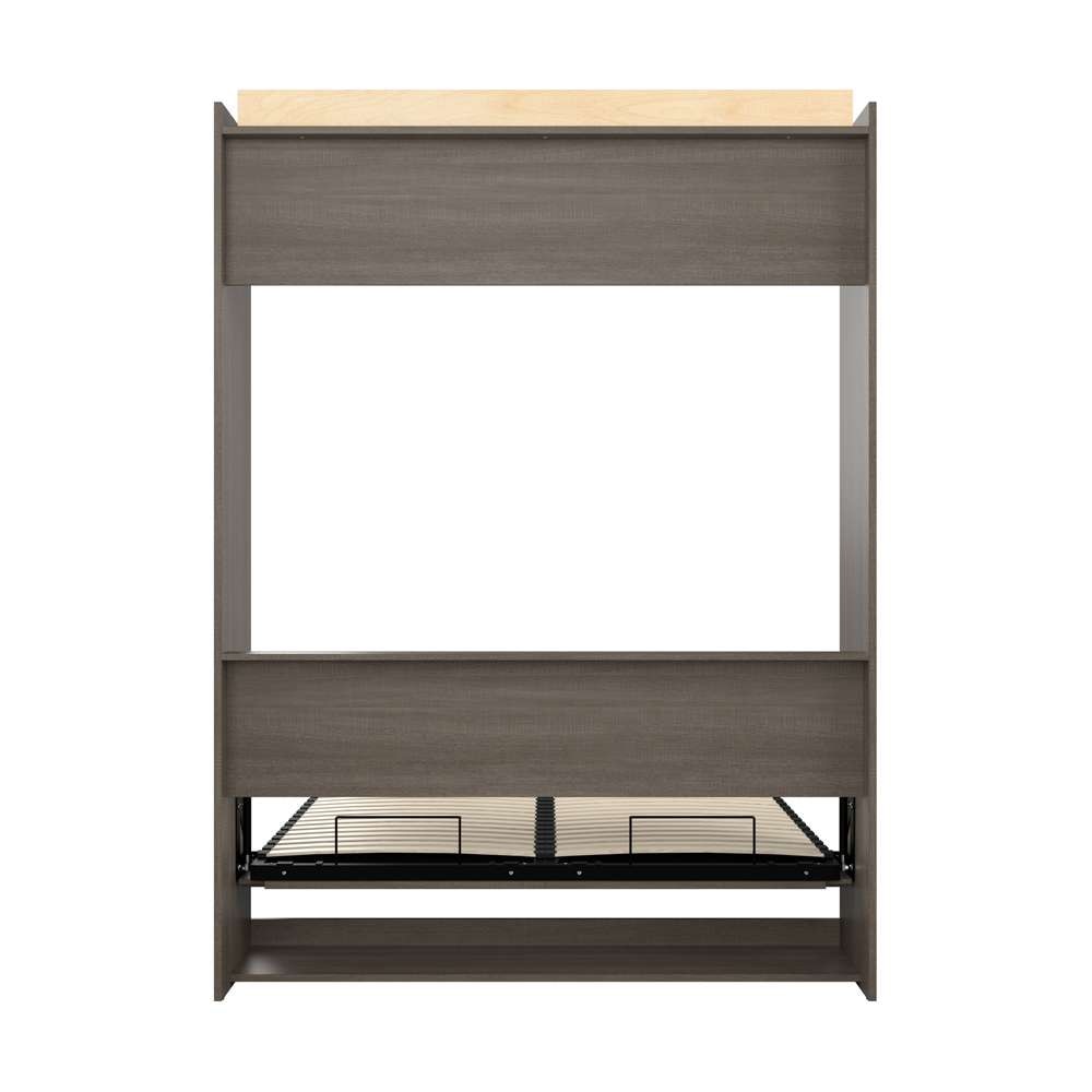 Bestar - Pur 65W Queen Murphy Bed in Bark Grey - 26184-47 veiw 10