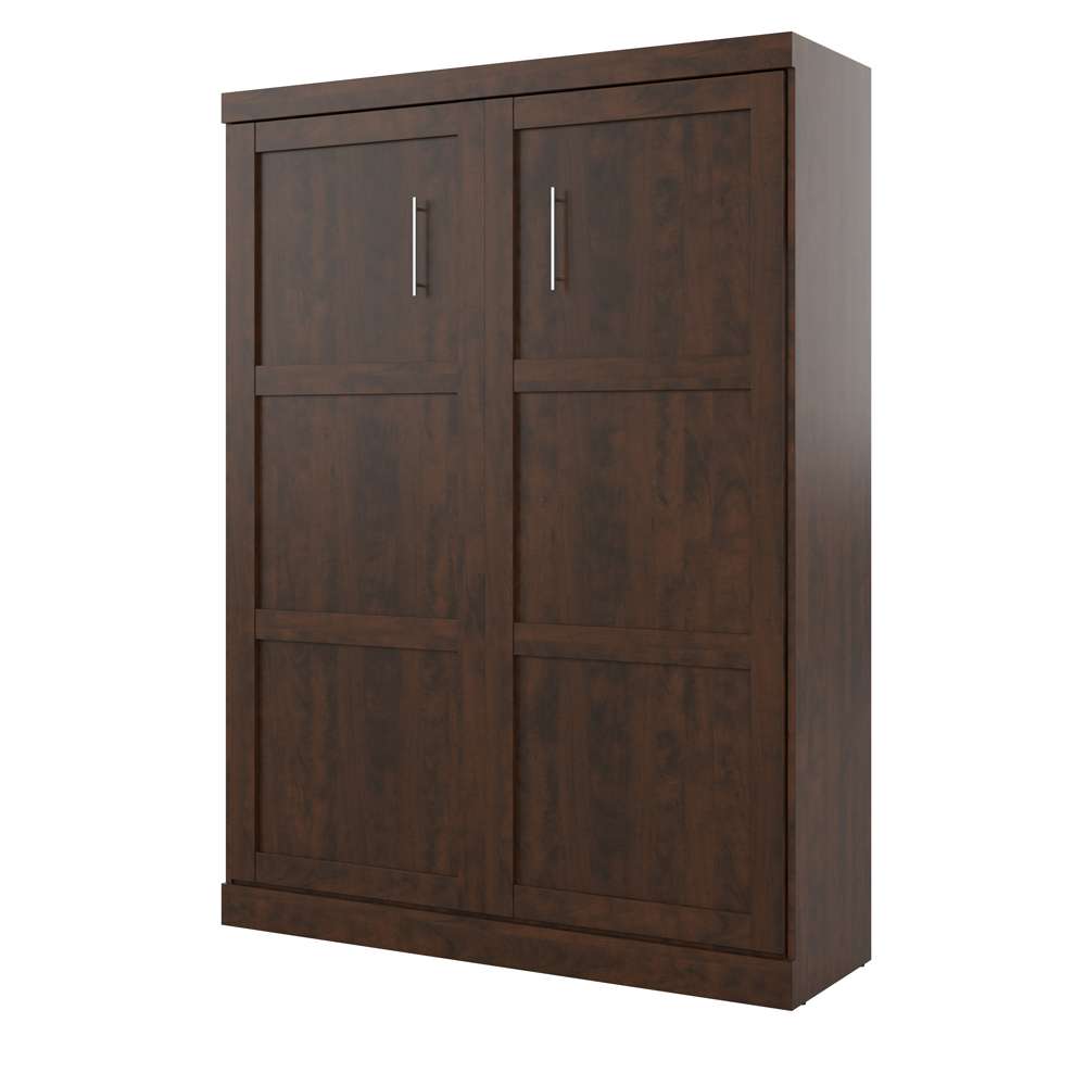 Bestar - Pur 65W Queen Murphy Bed in Chocolate - 26184-69 veiw 1