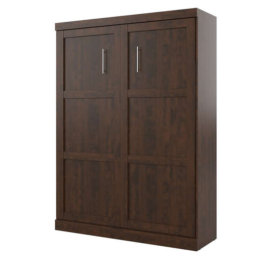 Bestar - Pur 65W Queen Murphy Bed in Chocolate - 26184-69 veiw 1