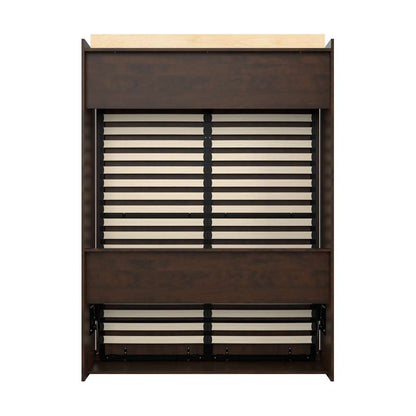 Bestar - Pur 65W Queen Murphy Bed in Chocolate - 26184-69 veiw 4