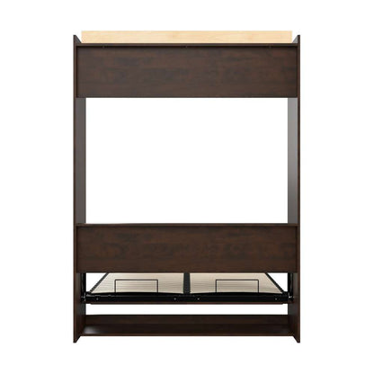 Bestar - Pur 65W Queen Murphy Bed in Chocolate - 26184-69 veiw 10