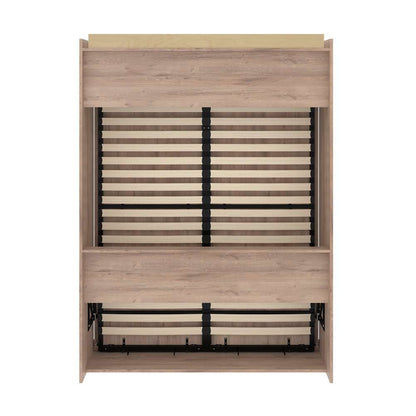 Bestar - Pur 65W Queen Murphy Bed in Rustic Brown - 26184-000009 veiw 4