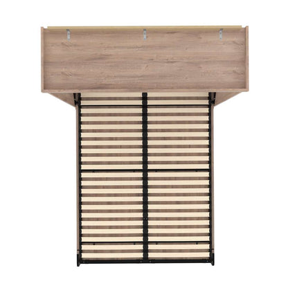 Bestar - Pur 65W Queen Murphy Bed in Rustic Brown - 26184-000009 veiw 11