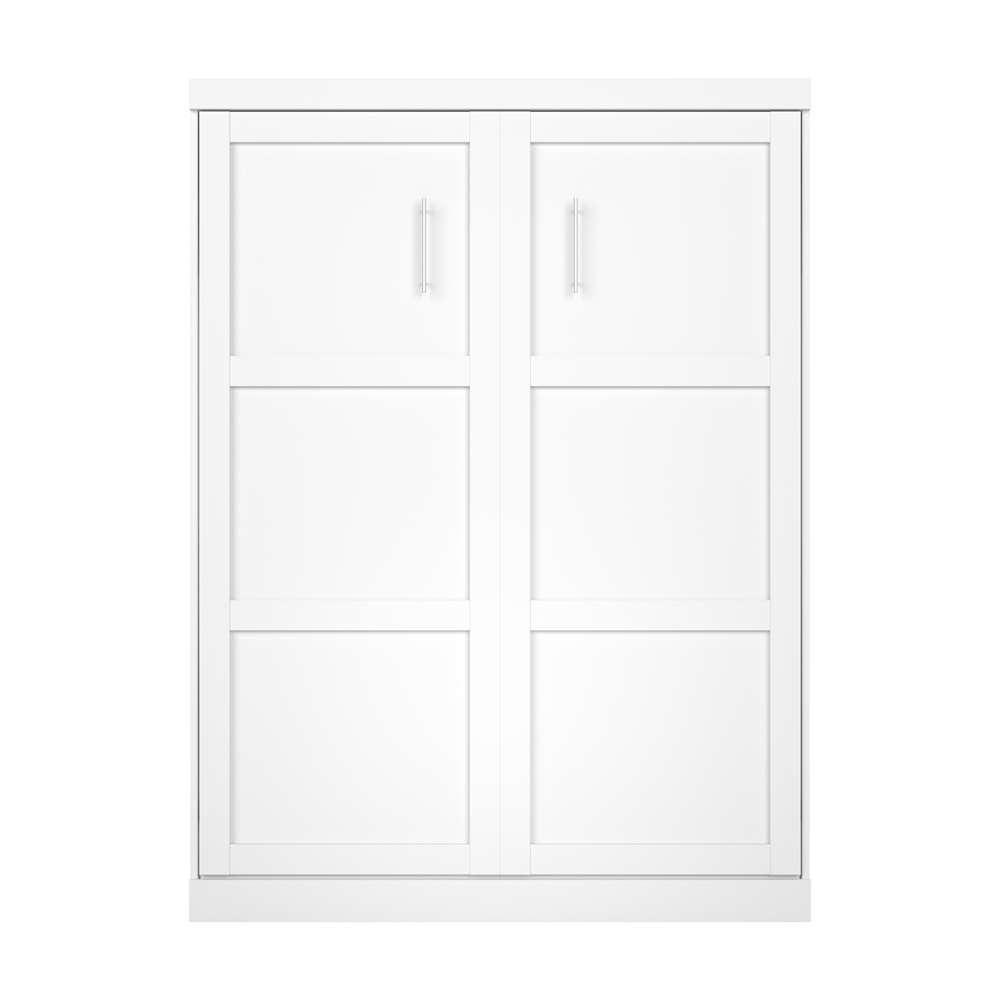 Bestar - Pur 65W Queen Murphy Bed in White - 26184-17 veiw 2