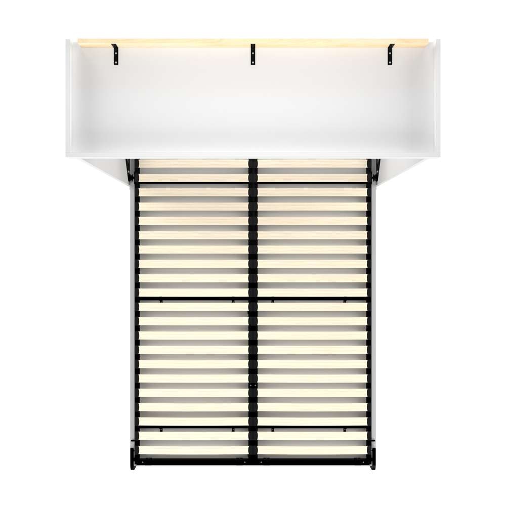 Bestar - Pur 65W Queen Murphy Bed in White - 26184-17 veiw 11