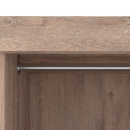 Bestar - Pur 72W Closet Organizer with Drawers in Rustic Brown - 26856-000009 veiw 6