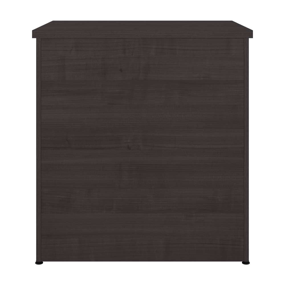 Bestar - Ridgeley 28W 2 Drawer Lateral File Cabinet in Charcoal Maple - 152600-000140 veiw 4