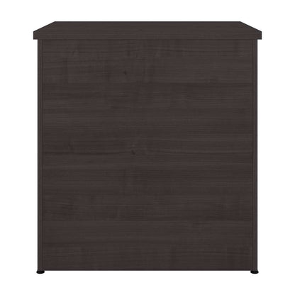 Bestar - Ridgeley 28W 2 Drawer Lateral File Cabinet in Charcoal Maple - 152600-000140 veiw 4