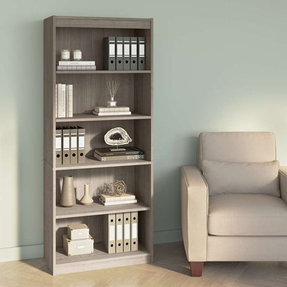 Bestar - Ridgeley 30W 5 Shelf Bookcase in Silver Maple - 152700-000142 veiw 5