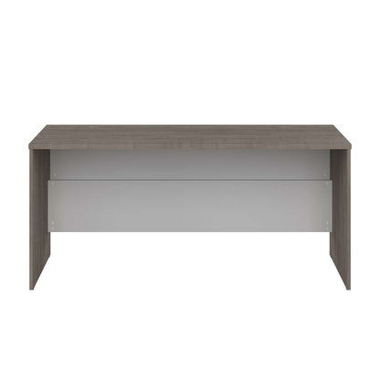 Bestar - Ridgeley 65W Desk Shell in Silver Maple & Pure White - 152400-000144 veiw 2