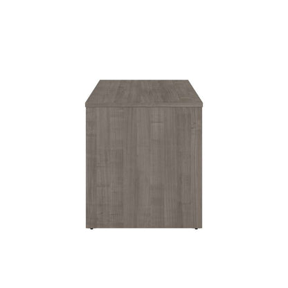 Bestar - Ridgeley 65W Desk Shell in Silver Maple & Pure White - 152400-000144 veiw 3
