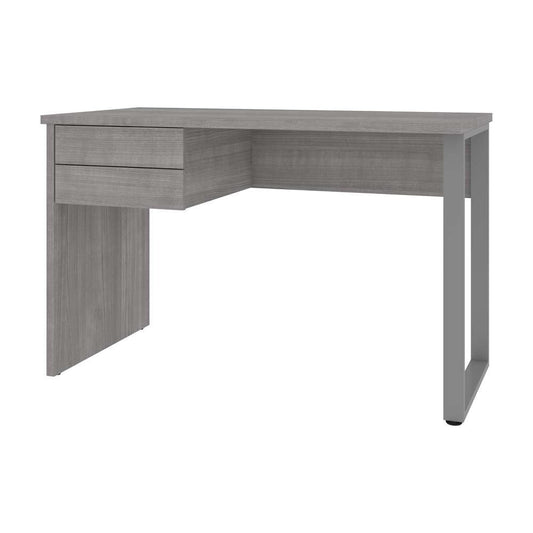 Bestar - Solay 48W Small Table Desk with U-Shaped Metal Leg in Platinum Gray - 29400-000071 veiw 1