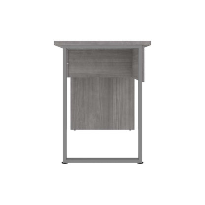 Bestar - Solay 48W Small Table Desk with U-Shaped Metal Leg in Platinum Gray - 29400-000071 veiw 4