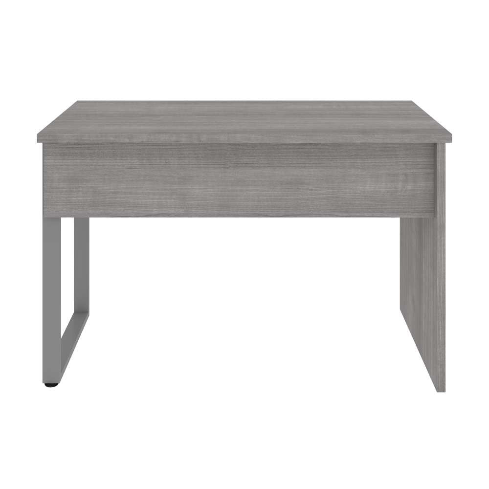 Bestar - Solay 48W Small Table Desk with U-Shaped Metal Leg in Platinum Gray - 29400-000071 veiw 5