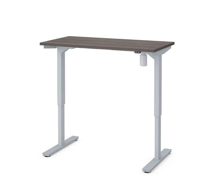 Bestar - Universel 24in X 48in Standing Desk in Bark Grey - 65837-47 veiw 1