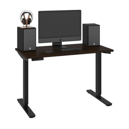 Bestar - Universel 24in X 48in Standing Desk in Dark Chocolate - 65857-79 veiw 2