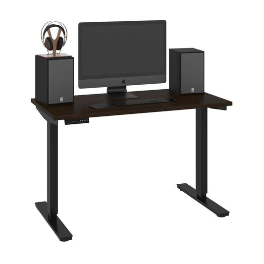 Bestar - Universel 24in X 48in Standing Desk in Dark Chocolate - 65857-79 veiw 2