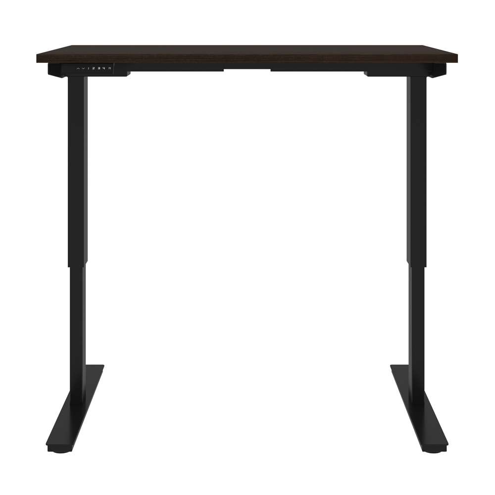 Bestar - Universel 24in X 48in Standing Desk in Dark Chocolate - 65857-79 veiw 3