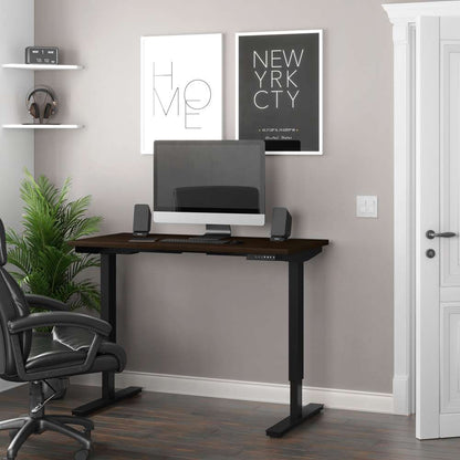 Bestar - Universel 24in X 48in Standing Desk in Dark Chocolate - 65857-79 veiw 6