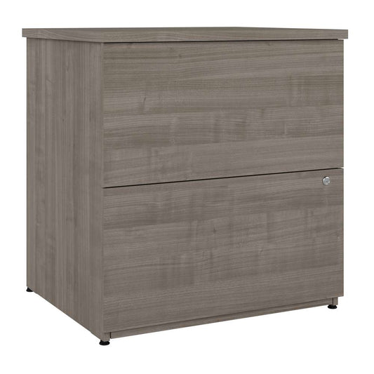 Bestar - Universel 28W Standard 2 Drawer Lateral File Cabinet in Silver Maple - 165600-000142 veiw 1