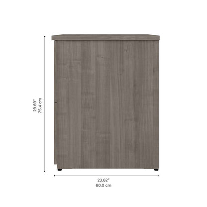 Bestar - Universel 28W Standard 2 Drawer Lateral File Cabinet in Silver Maple - 165600-000142 veiw 9