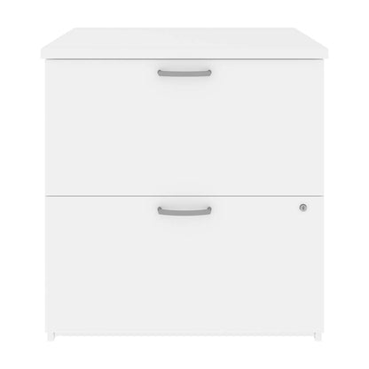 Bestar - Universel 29W Lateral File Cabinet in White - 46630-1117 veiw 3