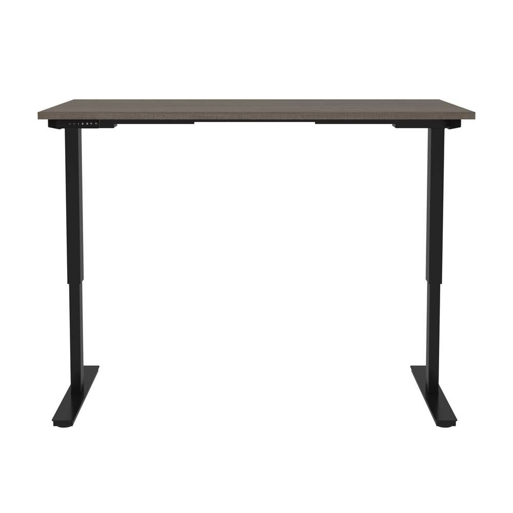 Bestar - Universel 30in X 60in Standing Desk in Bark Grey - 65867-47 veiw 3