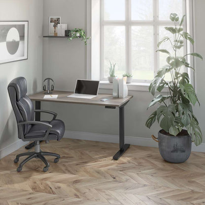 Bestar - Universel 30in X 60in Standing Desk in Bark Grey - 65867-47 veiw 6