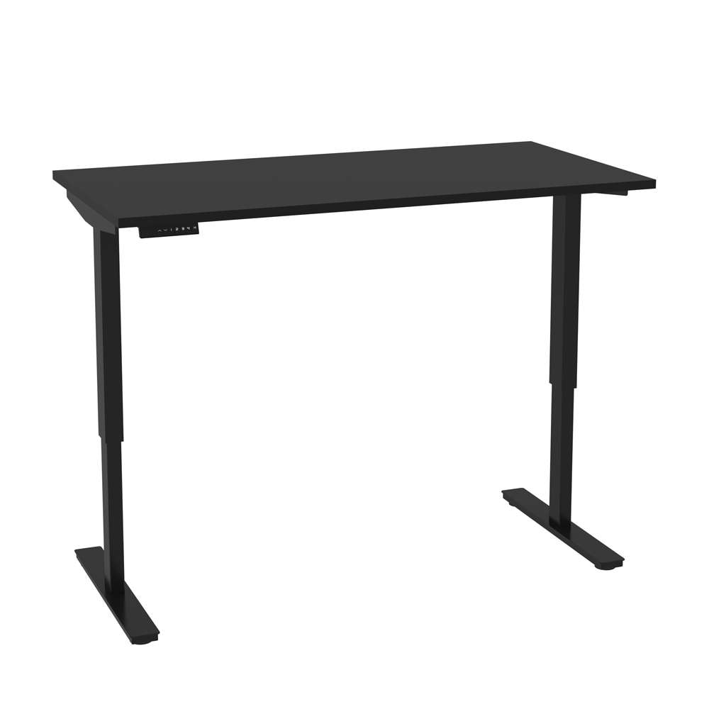 Bestar - Universel 30in X 60in Standing Desk in Black - 65867-18 veiw 1