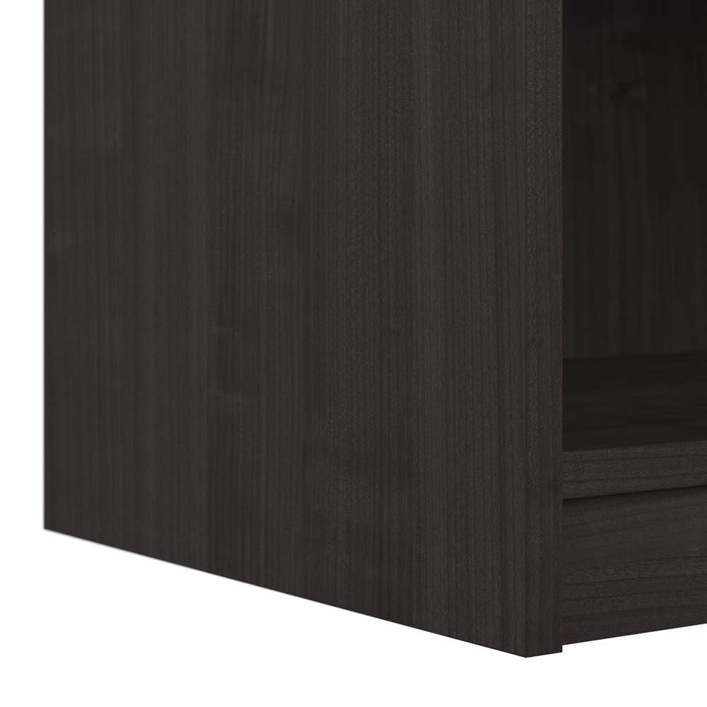 Bestar - Universel 30W Standard 5 Shelf Bookcase in Charcoal Maple - 165700-000140 veiw 10