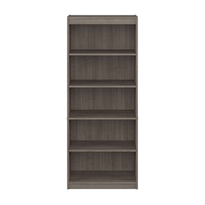 Bestar - Universel 30W Standard 5 Shelf Bookcase in Silver Maple - 165700-000142 veiw 2