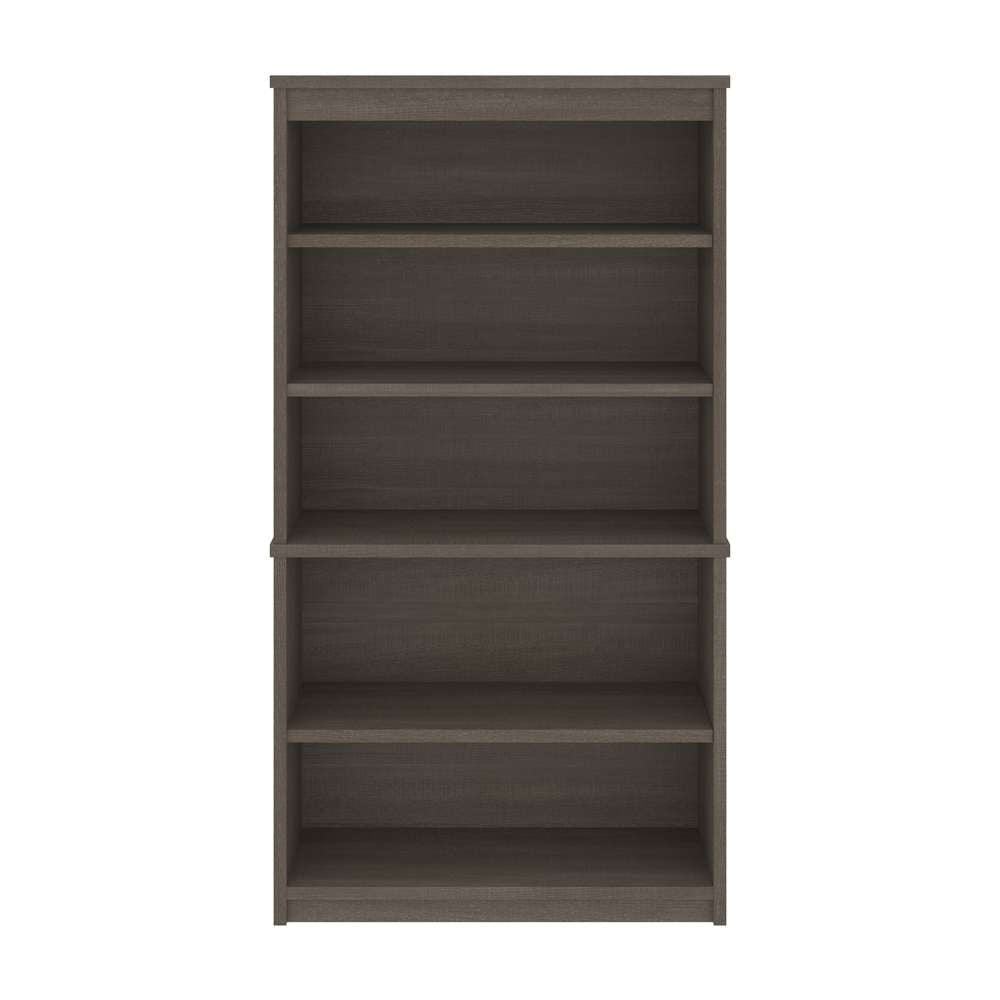 Bestar - Universel 36W Bookcase in Bark Grey - 44700-47 veiw 3