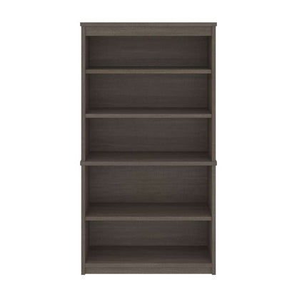 Bestar - Universel 36W Bookcase in Bark Grey - 44700-47 veiw 3