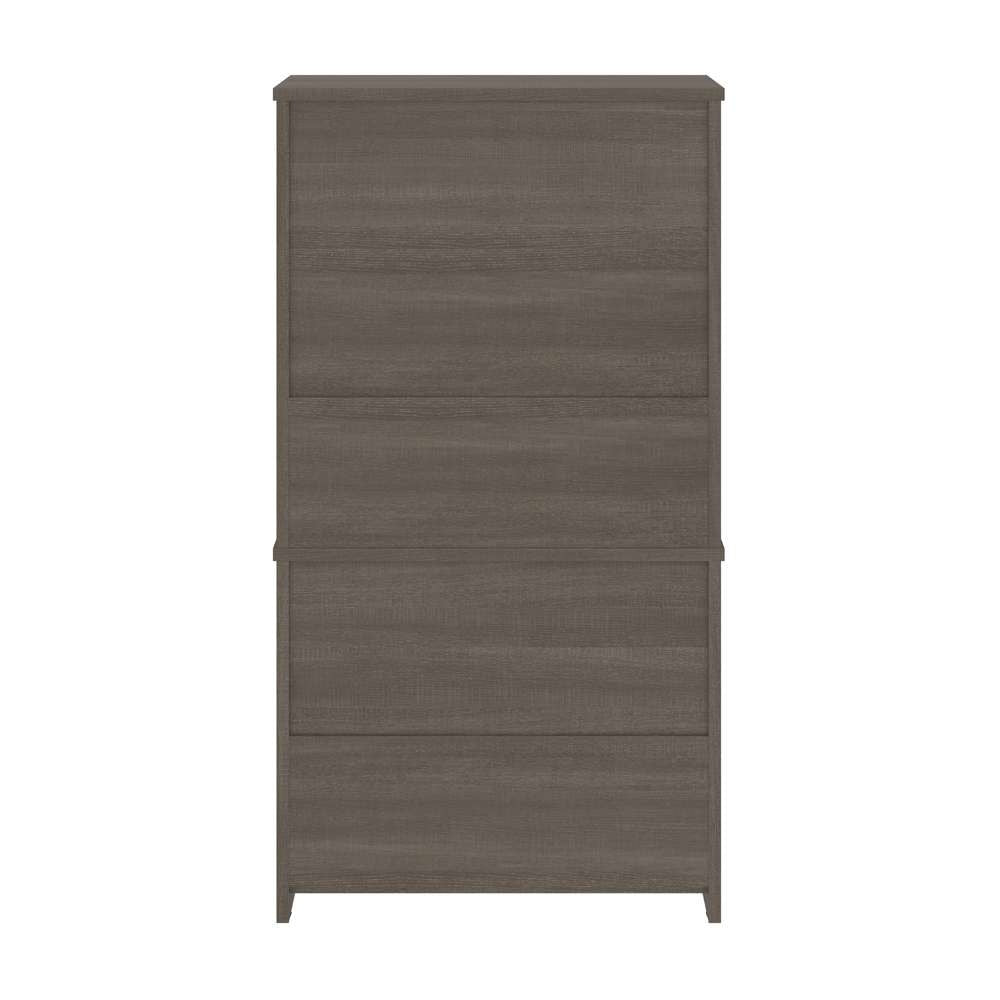 Bestar - Universel 36W Bookcase in Bark Grey - 44700-47 veiw 5