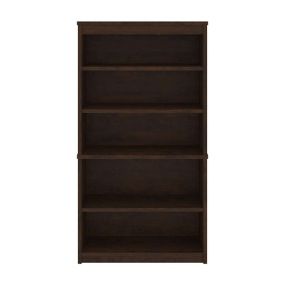 Bestar - Universel 36W Bookcase in Chocolate - 44700-69 veiw 3