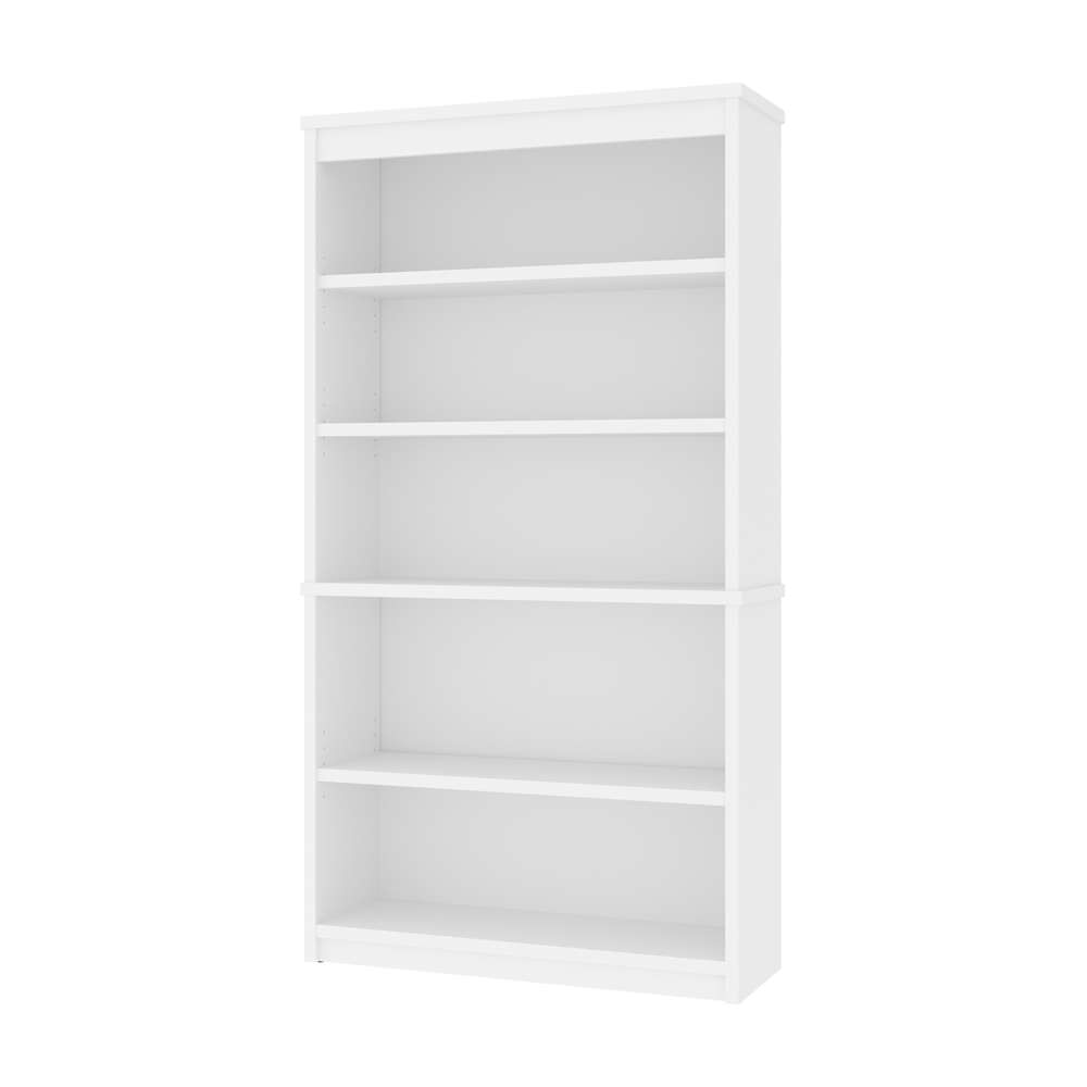 Bestar - Universel 36W Bookcase in White - 44700-17 veiw 1