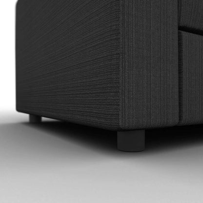 Bestar - Universel 78W Sofa For Queen Murphy Bed (No Backrest) in Grey - AC-1070-25 veiw 6