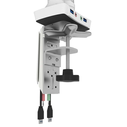 Bestar - Universel Dual Monitor Arm with Pistons in White - AK-MA01D-17 veiw 5