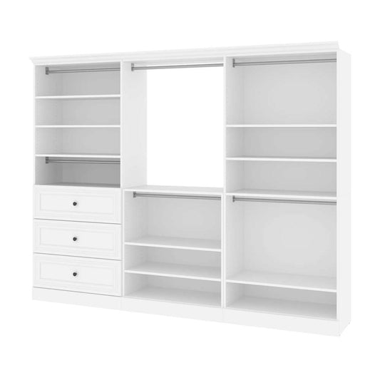 Bestar - Versatile 108in Closet Organizer in White - 40852-17 veiw 1