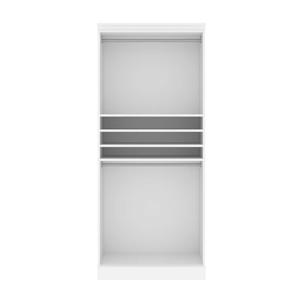 Bestar - Versatile 36in Closet Organizer in White - 40160-000017 veiw 2
