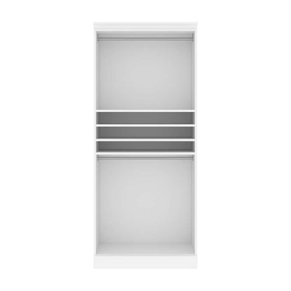 Bestar - Versatile 36in Closet Organizer in White - 40160-000017 veiw 2