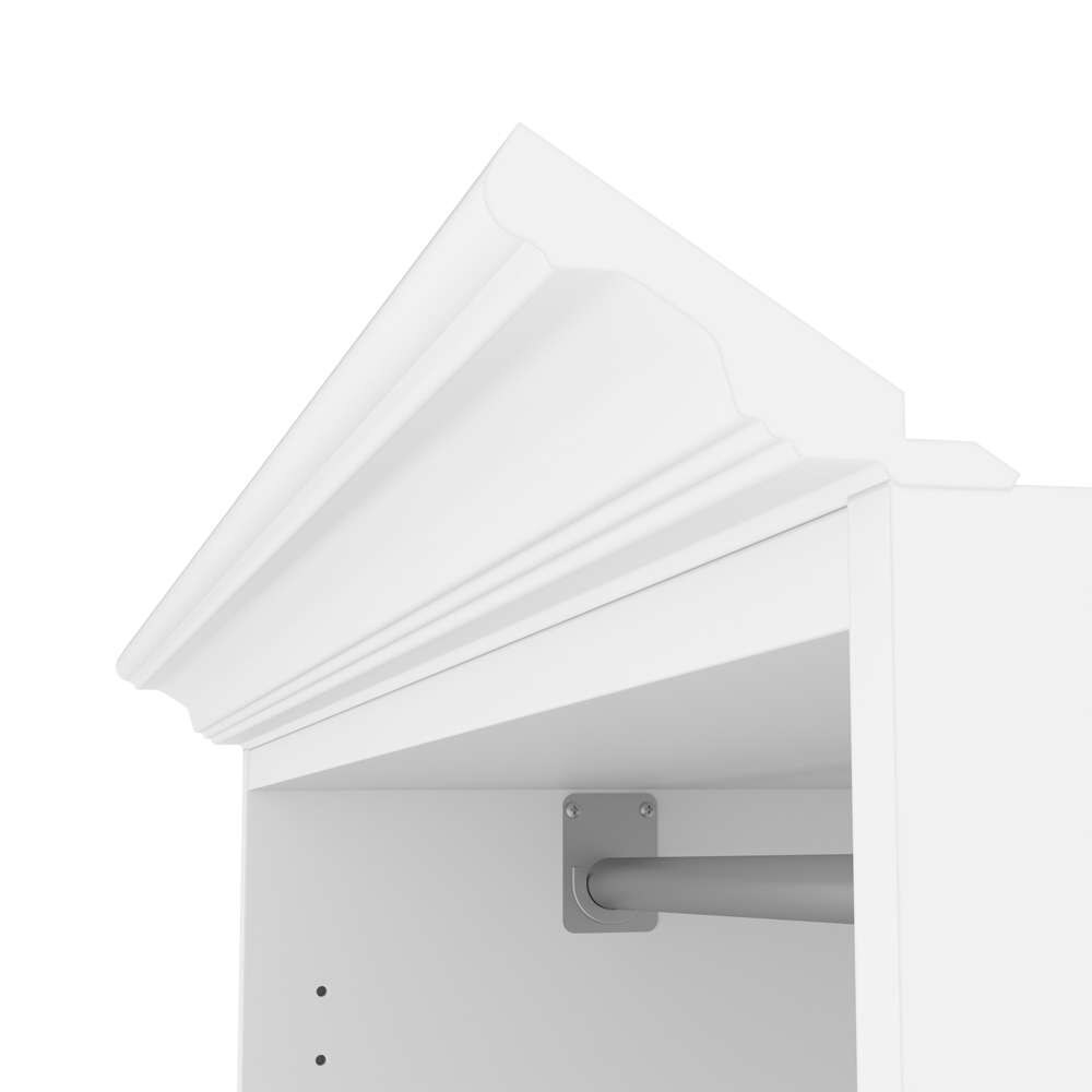 Bestar - Versatile 36in Closet Organizer in White - 40160-000017 veiw 10