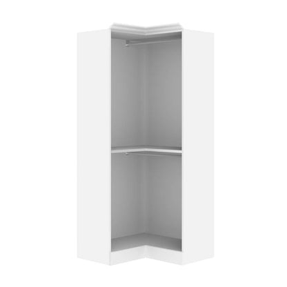 Bestar - Versatile 36 Corner Closet Organizer in White - 40165-17 veiw 2