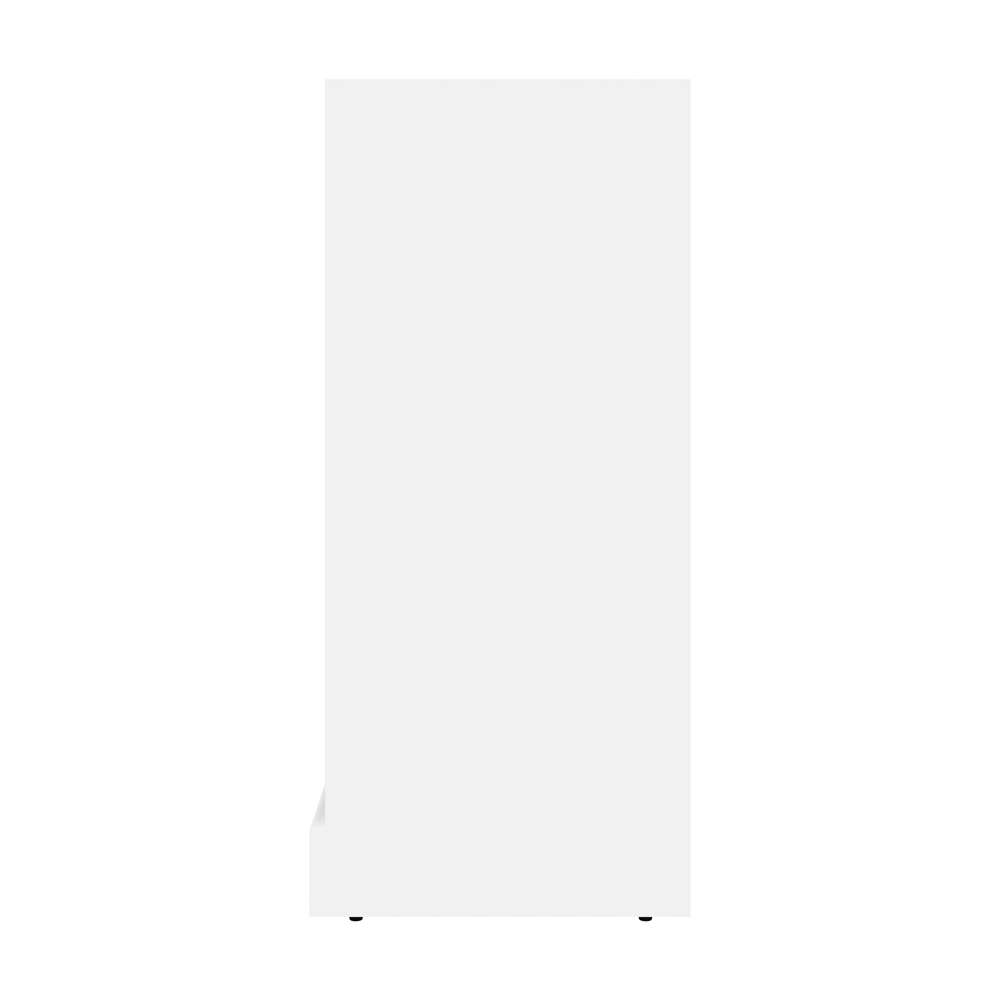 Bestar - Versatile 36W Low Shelving Unit with Rod in White - 40166-1117 veiw 3