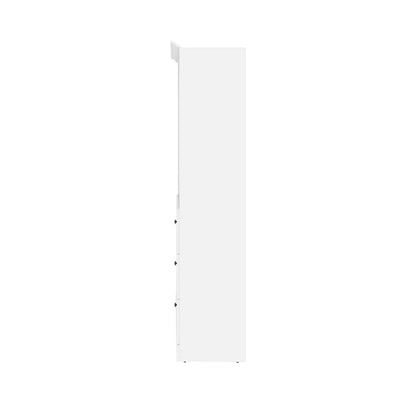 Bestar - Versatile 61 Closet Organizer with Storage Cubbies and Drawers in White - 40851-1417 veiw 4