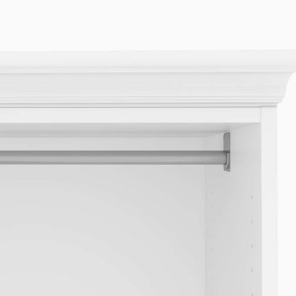 Bestar - Versatile 61 Closet Organizer with Storage Cubbies and Drawers in White - 40851-1417 veiw 11
