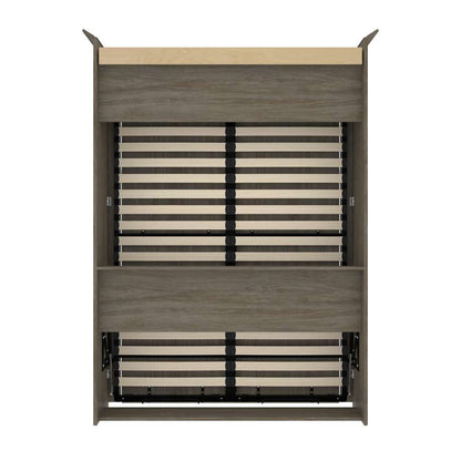 Bestar - Versatile 64W Full Murphy Bed in Walnut Grey - 42183-000035 veiw 4