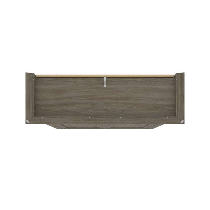 Bestar - Versatile 64W Full Murphy Bed in Walnut Grey - 42183-000035 veiw 5