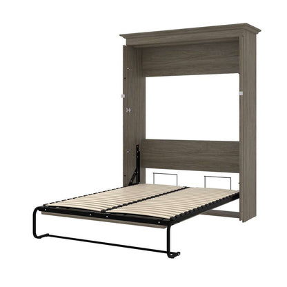 Bestar - Versatile 64W Full Murphy Bed in Walnut Grey - 42183-000035 veiw 6